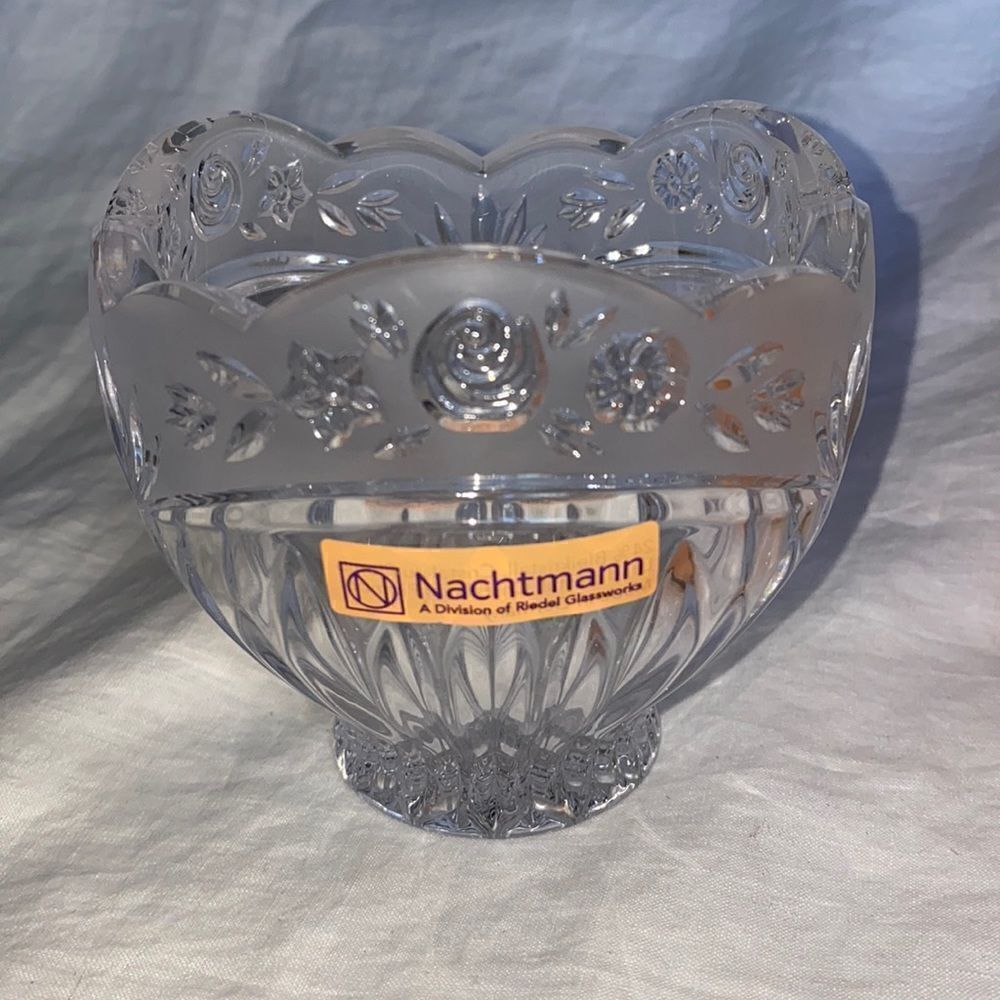 NACHTMANN South Garden Lead Crystal Votive Holder